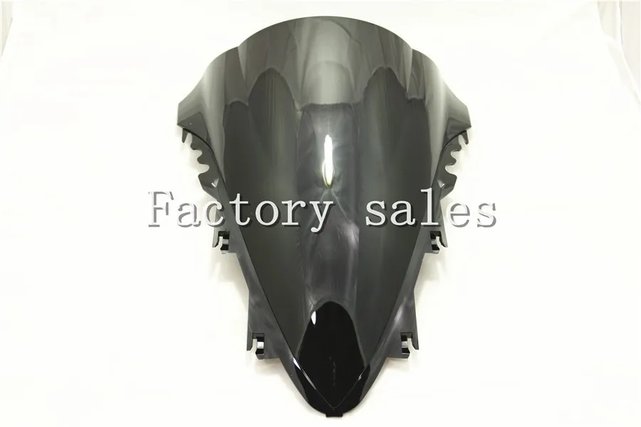 Горячая Распродажа для Yamaha YZF1000 R1 2007 2008 черное ветровое стекло Double Bubble CC RR YZF 1000 YZFR1