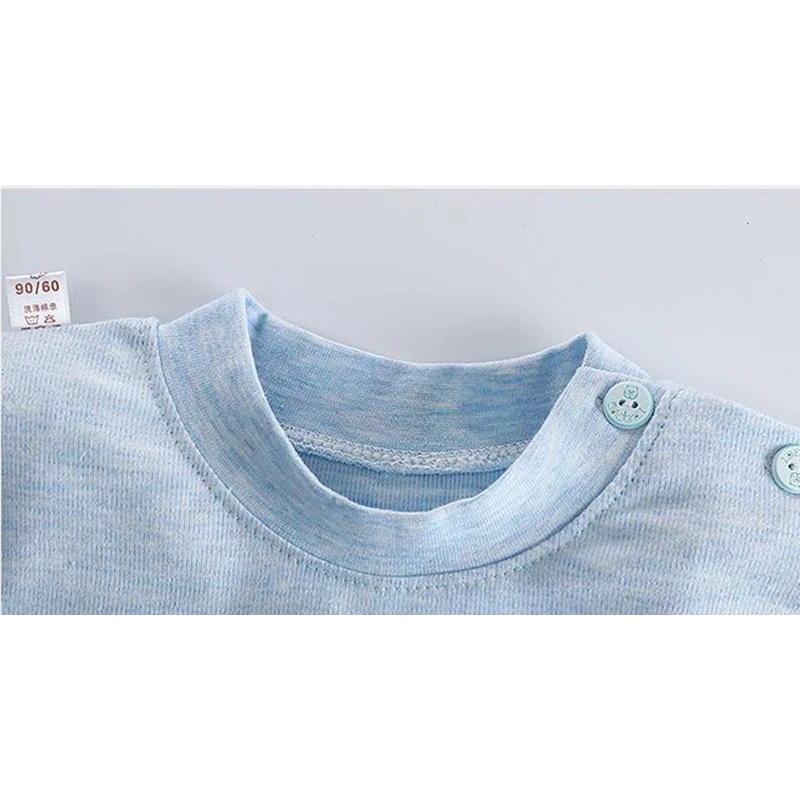 Spring Autumn Baby Cartoon Clothing Set Children Clothes Boys Girls T Shirt Pants Tracksuit Kids Cotton Tops Tees Trousers Suit | Детская
