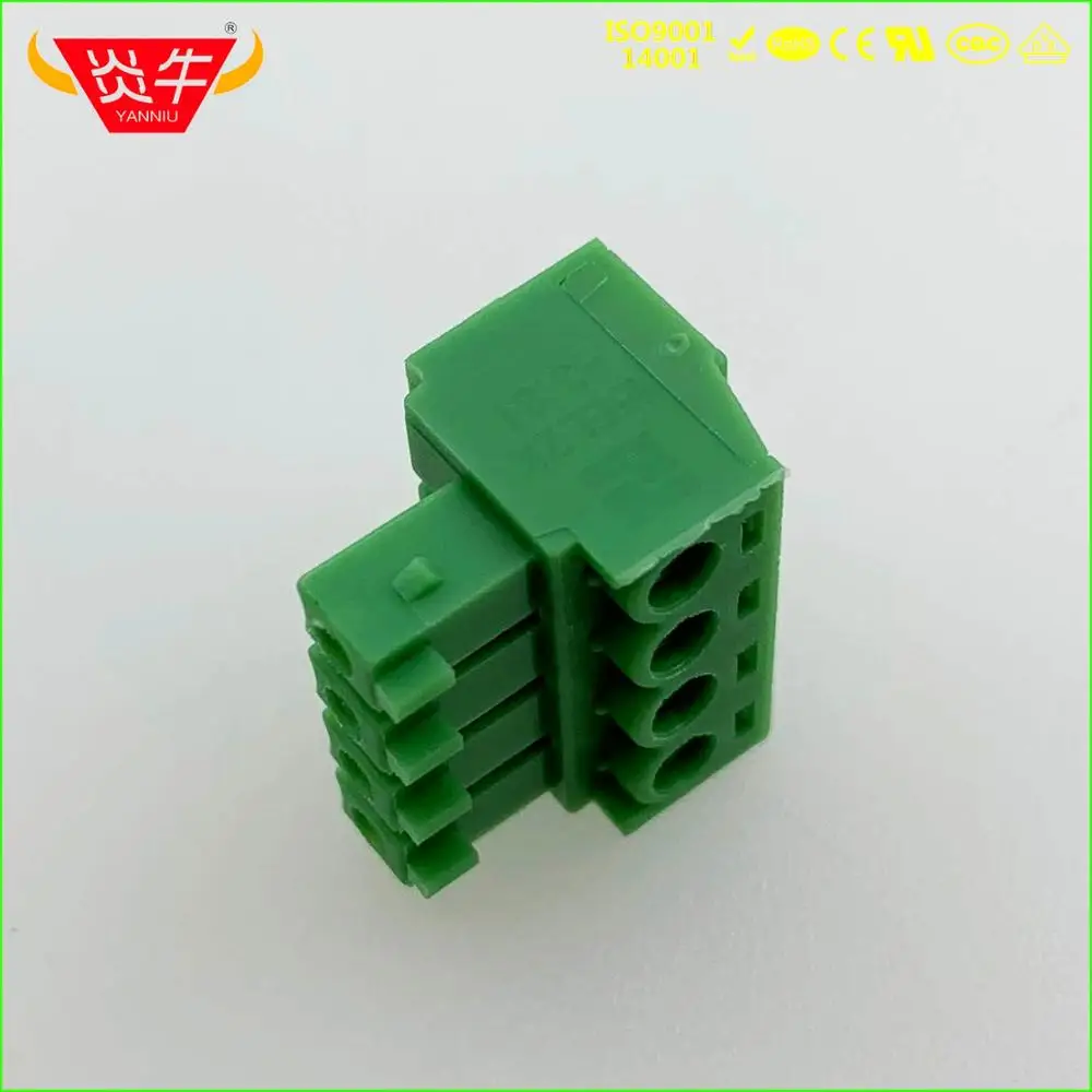 KF2EDGK-3.81-4P женский 15 EDGK 3 81 мм 4PIN PCB разъем подключаемый винт через отверстие
