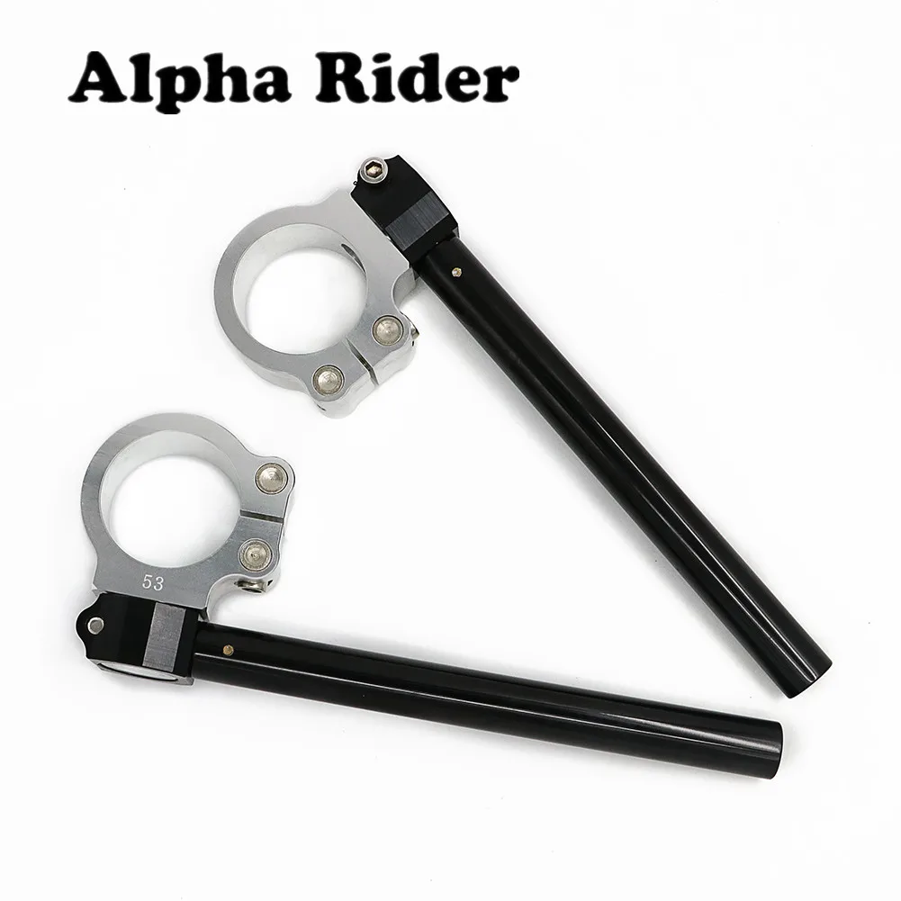 31mm-53mm Universal Adjustable CNC Motorcycle Fork Tube Clip Ons Handle Bar Handlebars 31mm 32mm 33mm 34mm 35mm 36mm 38mm 45mm | Автомобили