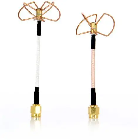 Новинка круговая поляризационная Антенна в виде листа клевера FPV 5 8 ГГц с 4