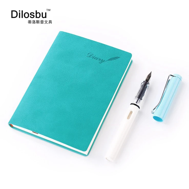 Dilosbu A6 A5 мини nitepad красочные карманный блокнот из мягкой кожи тетрадь 128 core офисные