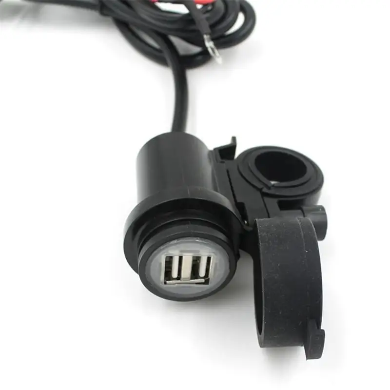 DC 12 V 24 двойной USB зарядное устройство гнездо крепление морской с проводами