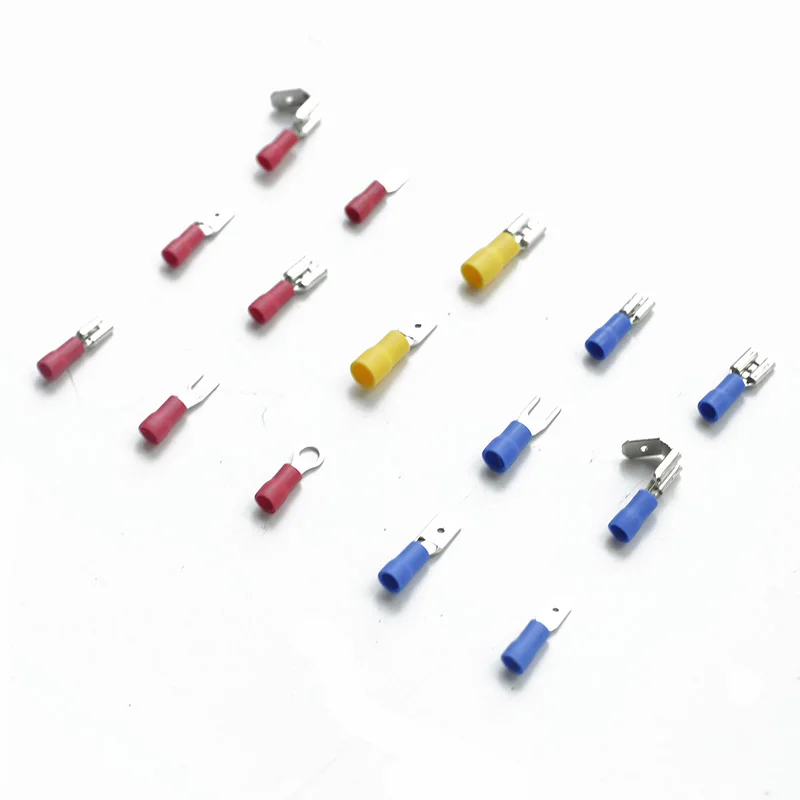 Набор обжимных клемм в ассортименте 260 шт. изолированный электрический