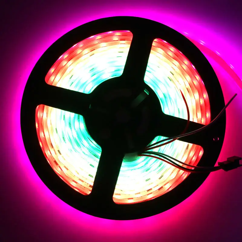 Цифросветодиодный Светодиодная лента WS2811 12 В 60 светодисветодиодный Дов s/m 5050 SMD RGB