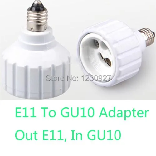 

E11 to GU10 socket adapter led lighting lamp holder converter