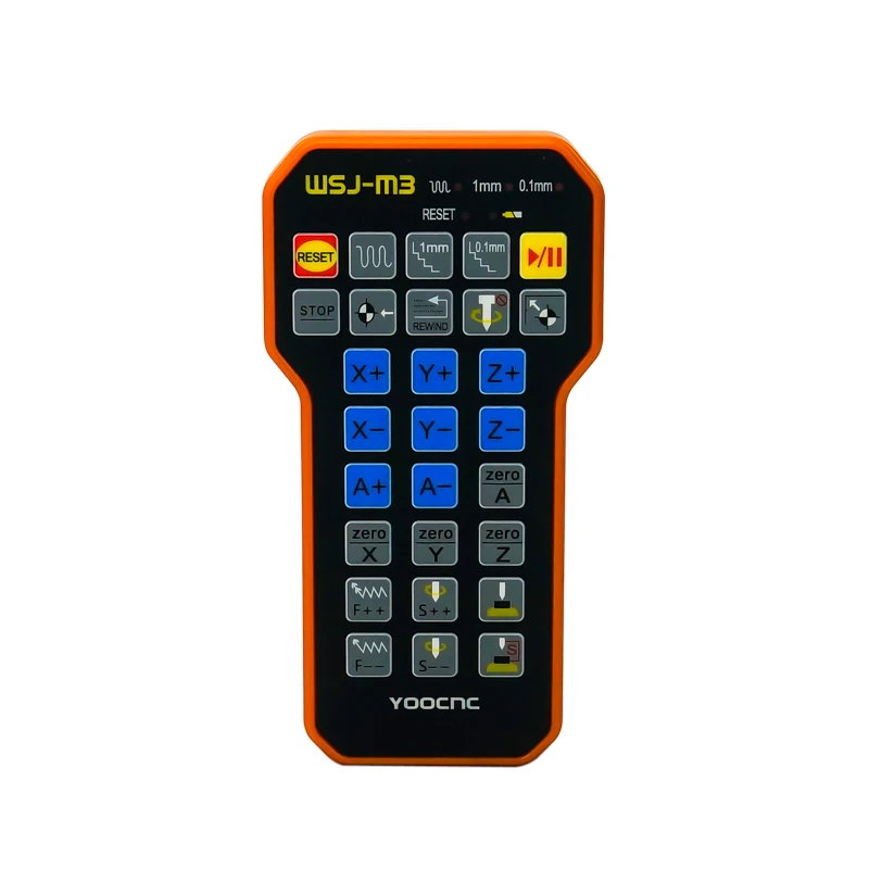 CNC part Mach3 Manual Remote Handwheel Controller for usb cnc milling machine