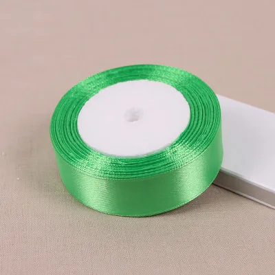 Fruit green 25Yards/22Meters/Roll 6mm~50mm Width Polyester Ribbons Cake Gift Box Wrap Ribbon Accessories Handmade DIY Material | Дом и сад
