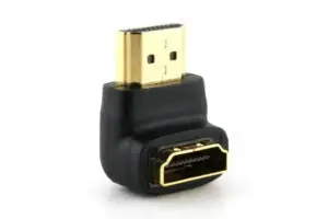 

CY Chenyang Right Angled 90D HDMI-compatible F to M Adapter Coupler Connector