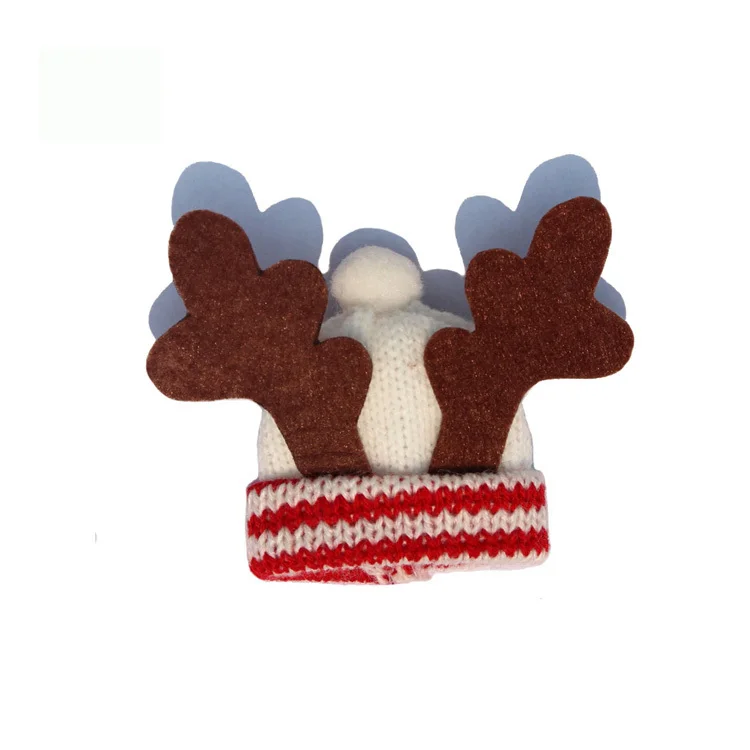 Рождественские украшения искусственные шерстяные сумки украшение для