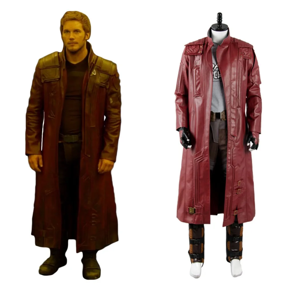 

Guardians Cosplay Costume Halloween Costumes For Adult Star Lord Cosplay Costume Star Lord Jacket Leather Suit