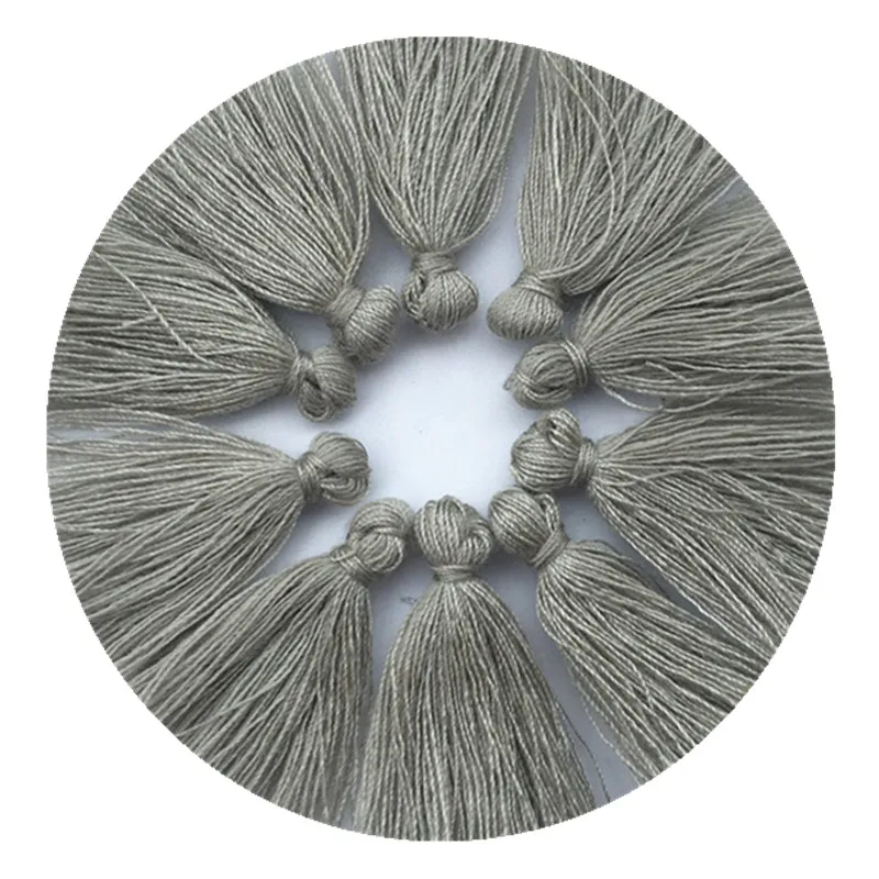 Хлопковая кисточка для сотового телефона 27 мм занавеска ключей аксессуары