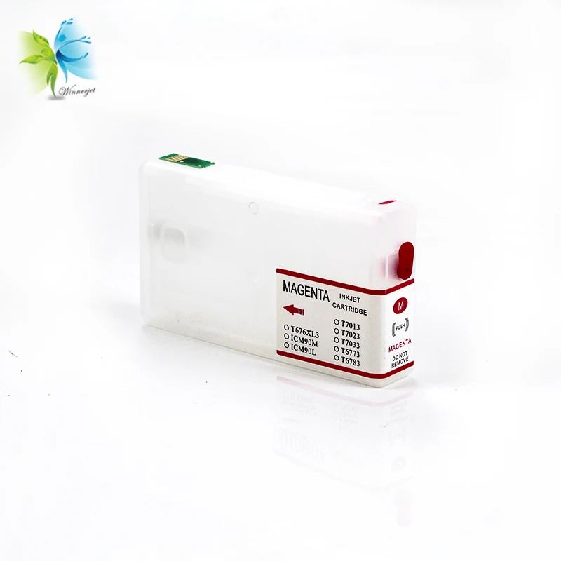 Winnerjet 10 комплектов T7891 пустой пополняемый картридж с чернилами для Epson