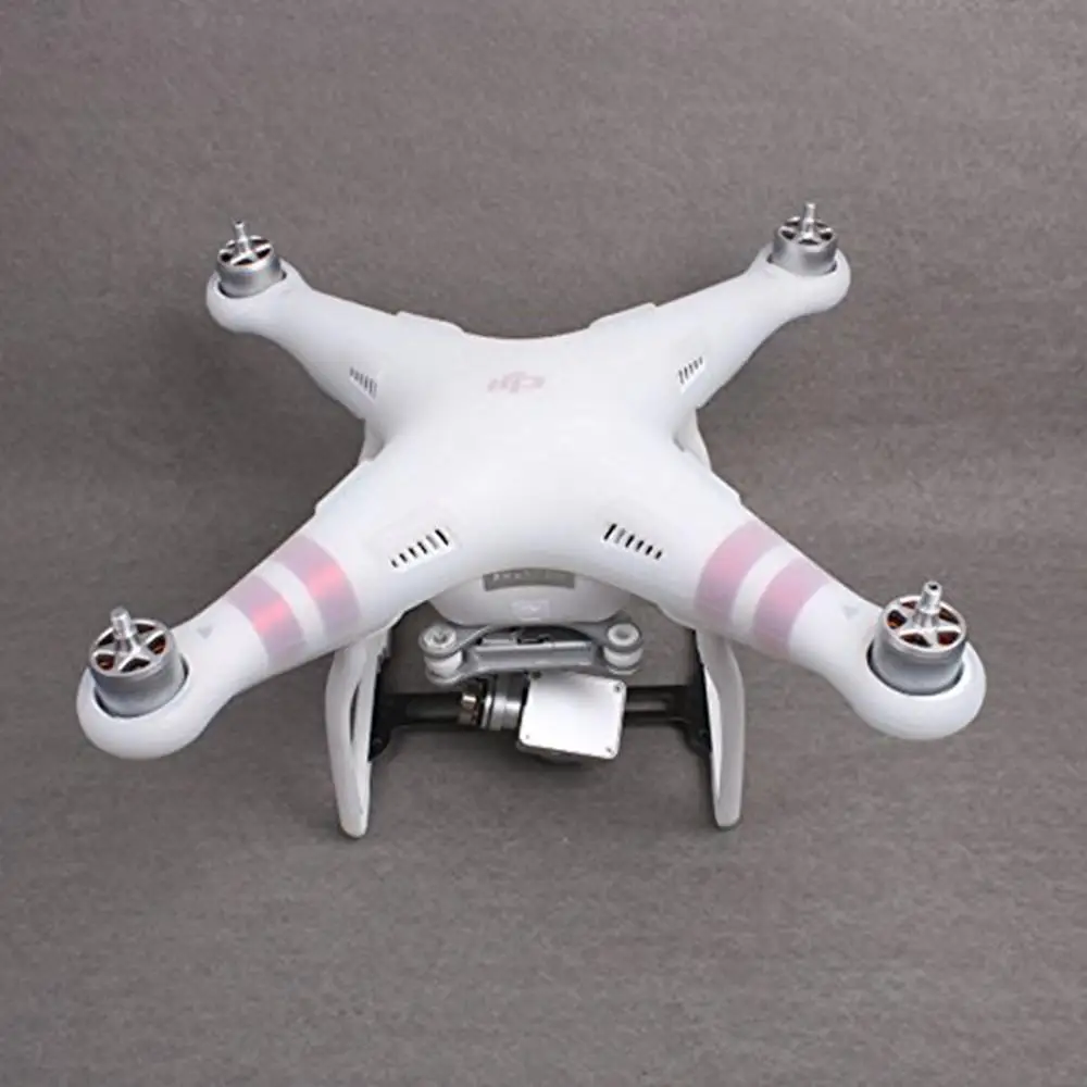 Белый Phantom 3 защитный чехол для корпуса, защитный чехол, мягкий силиконовый чехол для DJI Phantom 3 3A 3 P SE 3 S, запчасти для дрона - Цвет: Белый