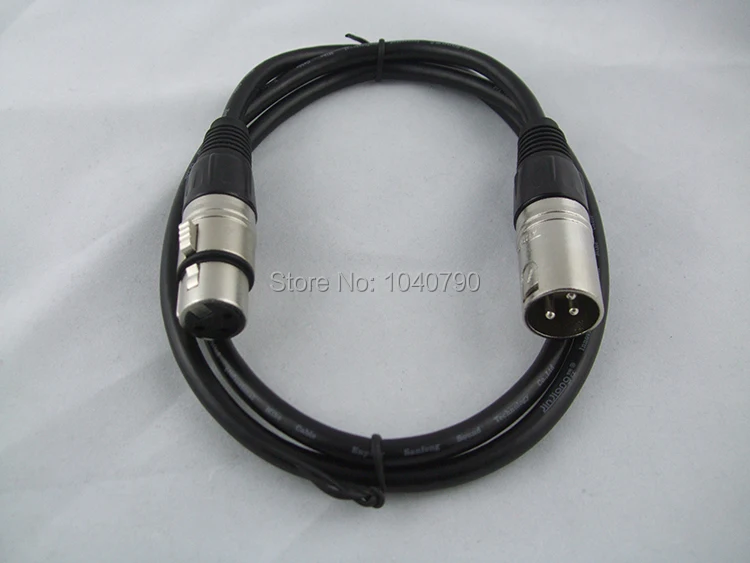 Бесплатная доставка штекеры XLR 3Pin микрофонный кабель шнур микрофон аудио