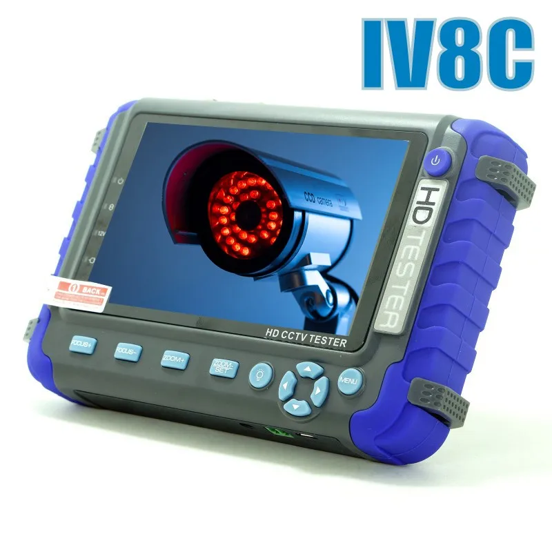 Модернизированный HD CCTV Тест er IV8W IV7W 5MP 4MP AHD TVI CVI CVBS аналоговая камера безопасности тест er монитор с PTZ UTP кабель тест