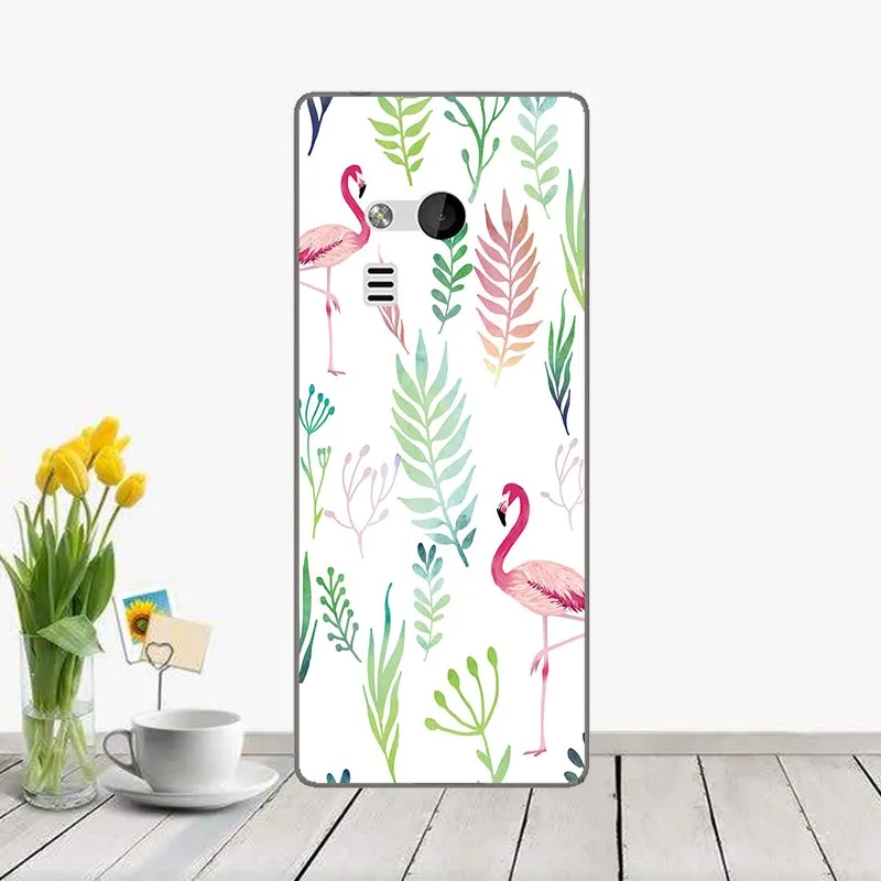 J49 Мягкие силиконовые с рисунком, чехол для телефона, чехол для Nokia 216, две sim-карты, цветные задние Чехлы, Coque Para, чехлы с цветами, оболочка - Цвет: J49