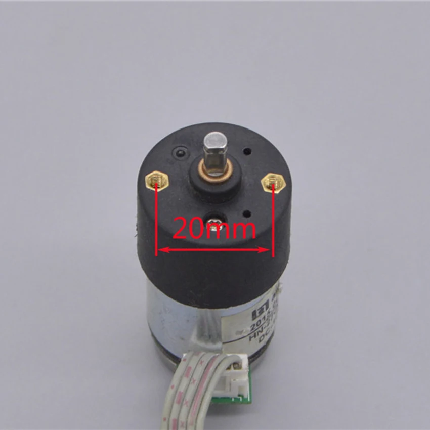 Оригинальный 12V 70 об/мин двигатель с редуктором HN 27GMB 1525 микро постоянного тока