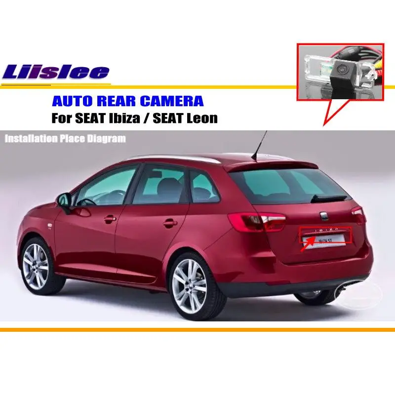Liislee Автомобильная камера заднего хода для SEAT Ibiza/Leon/Exeo/камера вида/HD CCD RCA NTST PAL OEM|hd