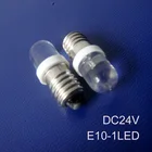 Высокое качество E10 24vdc светодиодное освещение E10 DC24V Светодиодные Сигнальные огни E10 светодиодные автомобильные лампы 24v Светодиодные лампы E10 Бесплатная доставка 50 шт.лот