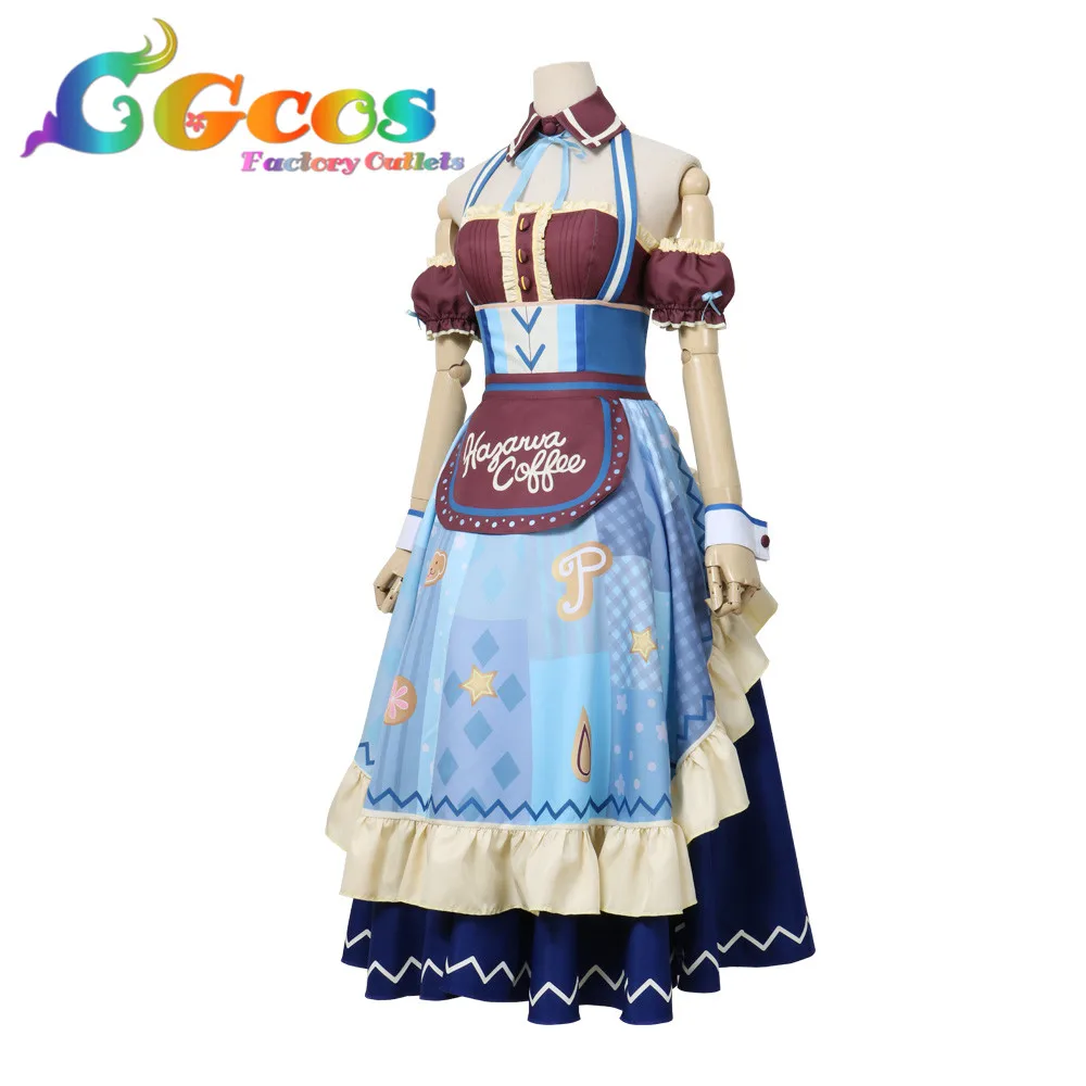 CGCOS Косплей Костюм BanG Dream! Hikawa Sayo платья одежда Униформа бесплатная доставка CG517 |