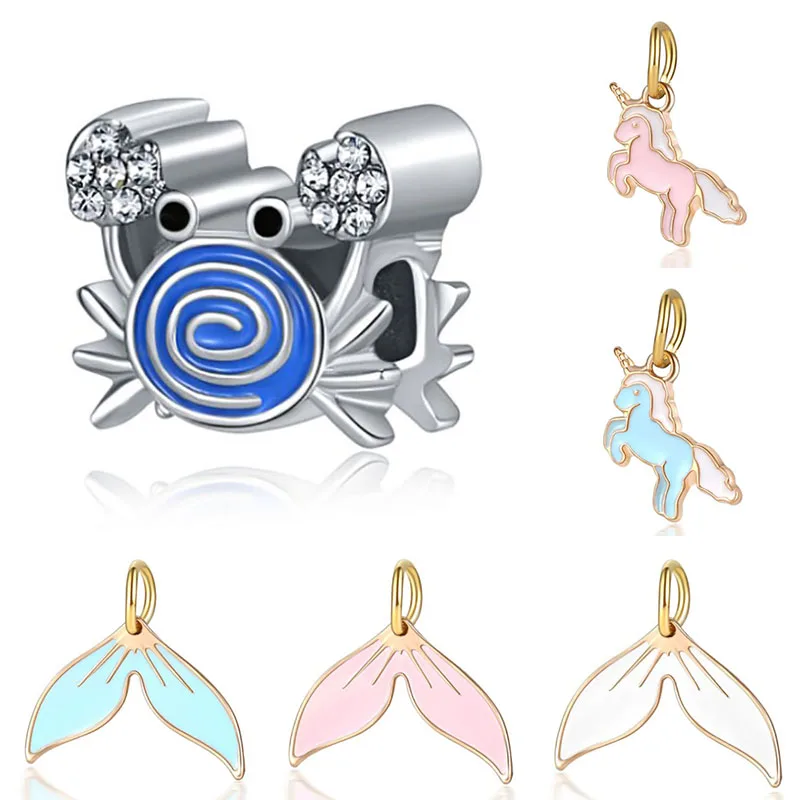 

DIY bracelet charms silver plata de ley original spacer wooden beads for jewelry making reflexions butterfly charm