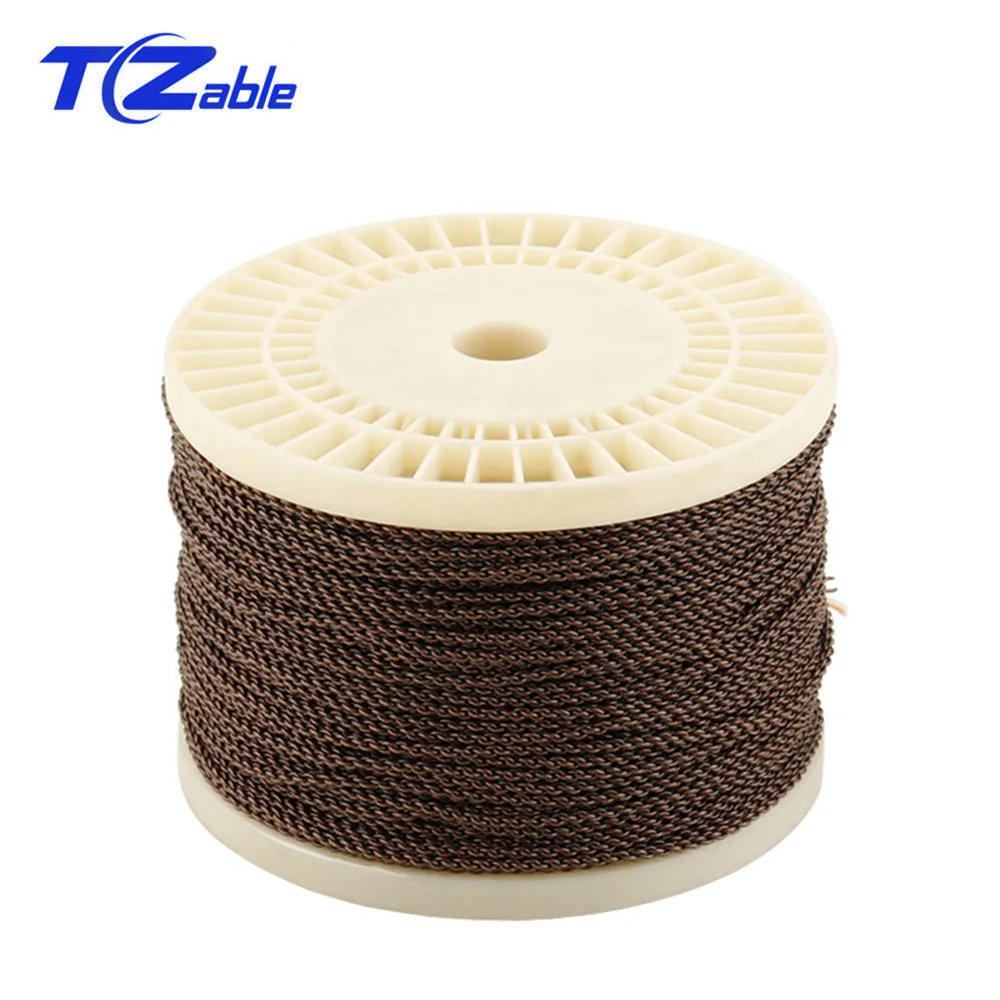 

High Quality Earphone Upgrade Cable 150m 4 Core DIY Copper Plated Silver Headphone Cable For Microphone Audio Signal Amplifier