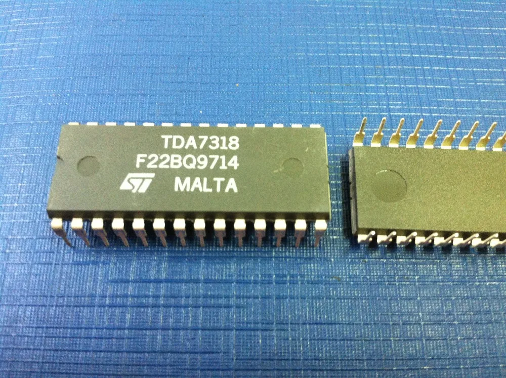 Бесплатная доставка 5 шт./лот TDA7318 DIP28 цифровой стерео аудио схема обработки |