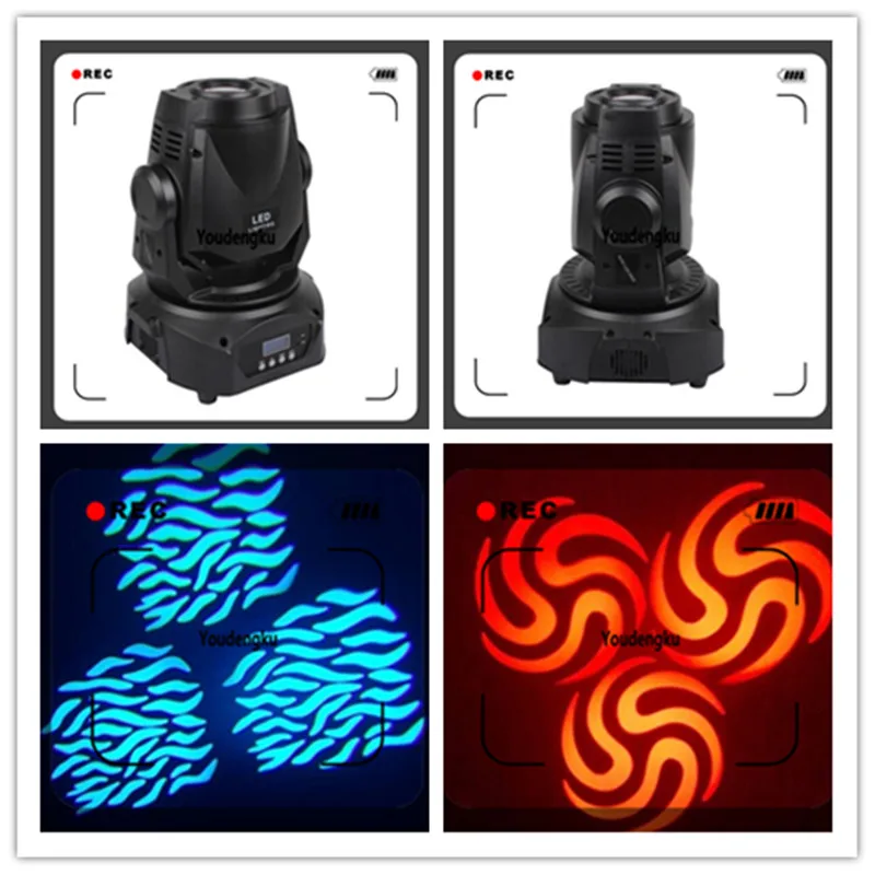 4 шт./партия поворотный сценический свет 60 Вт|moving head 60w|led moving heads 60wmoving |