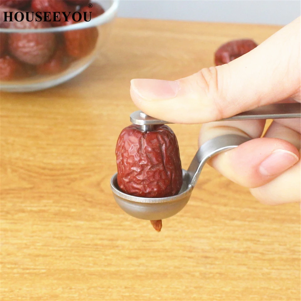 HOUSEEYOU Red Date Corers Stainless Steel Hawthorn Cherry Pitter Remover Machine Fruit Vegetable Core Seed Kitchen Tools | Дом и сад