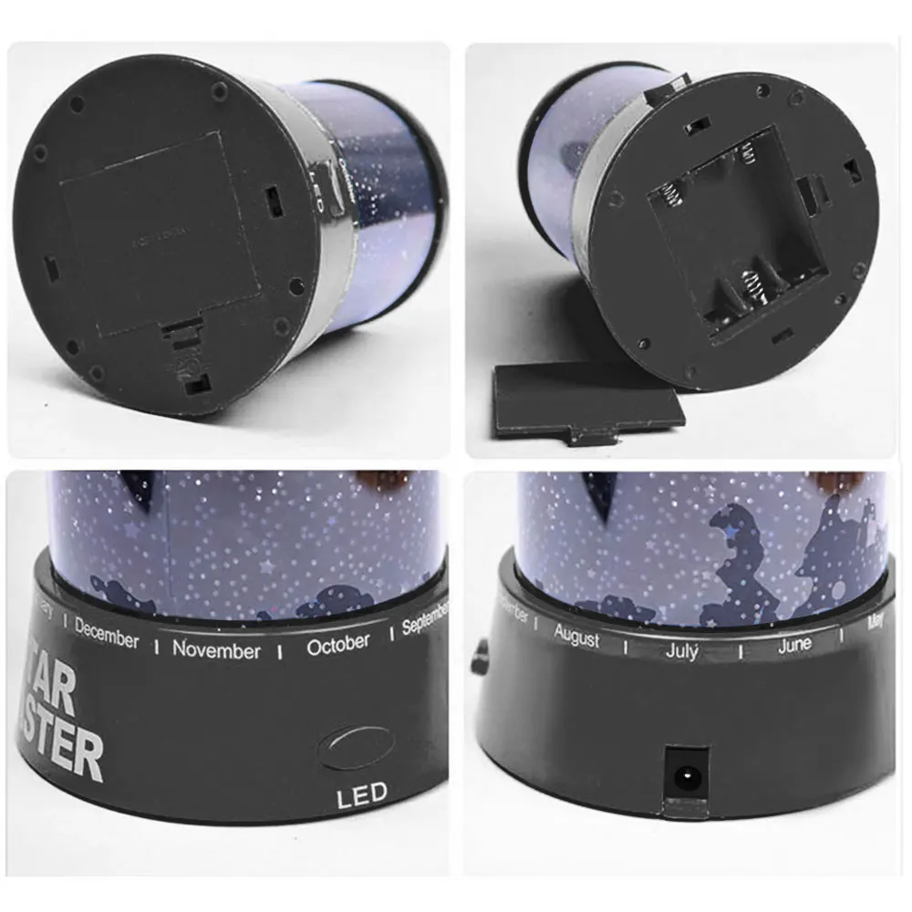 Светодиодный проектор Звездное небо ночной Светильник Звездные Волшебные