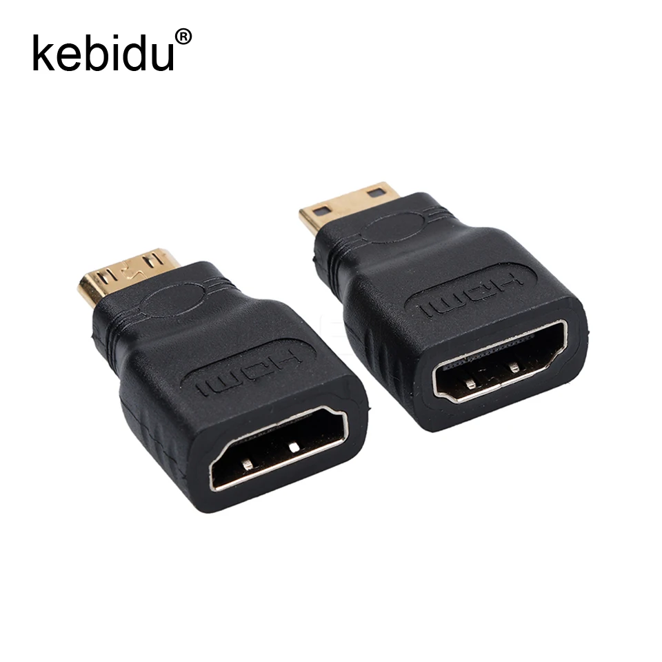 Kebidu мини адаптера Гнездовой разъем на обоих концах для подключения внешних