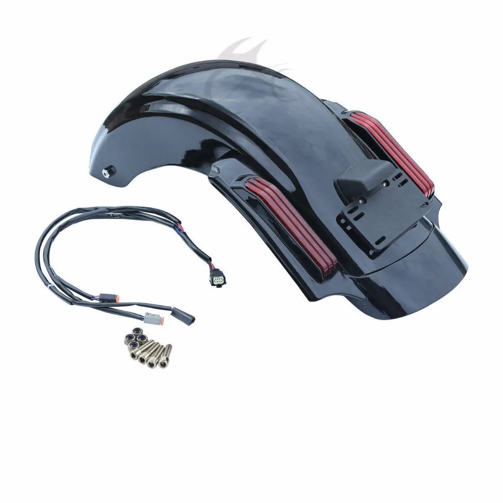 Мотоцикл светодиодный CVO СТИЛЬ заднее крыло системы для Harley Touring Electra Street Glide Road King FLHR FLHX ультра Классический