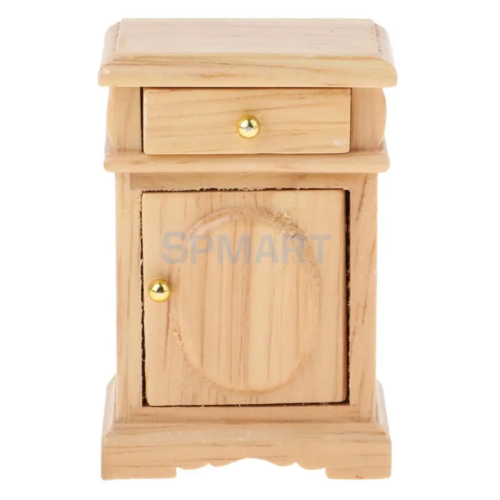 Миниатюрная мебель для кукольного домика набор украшений спальни прикроватный