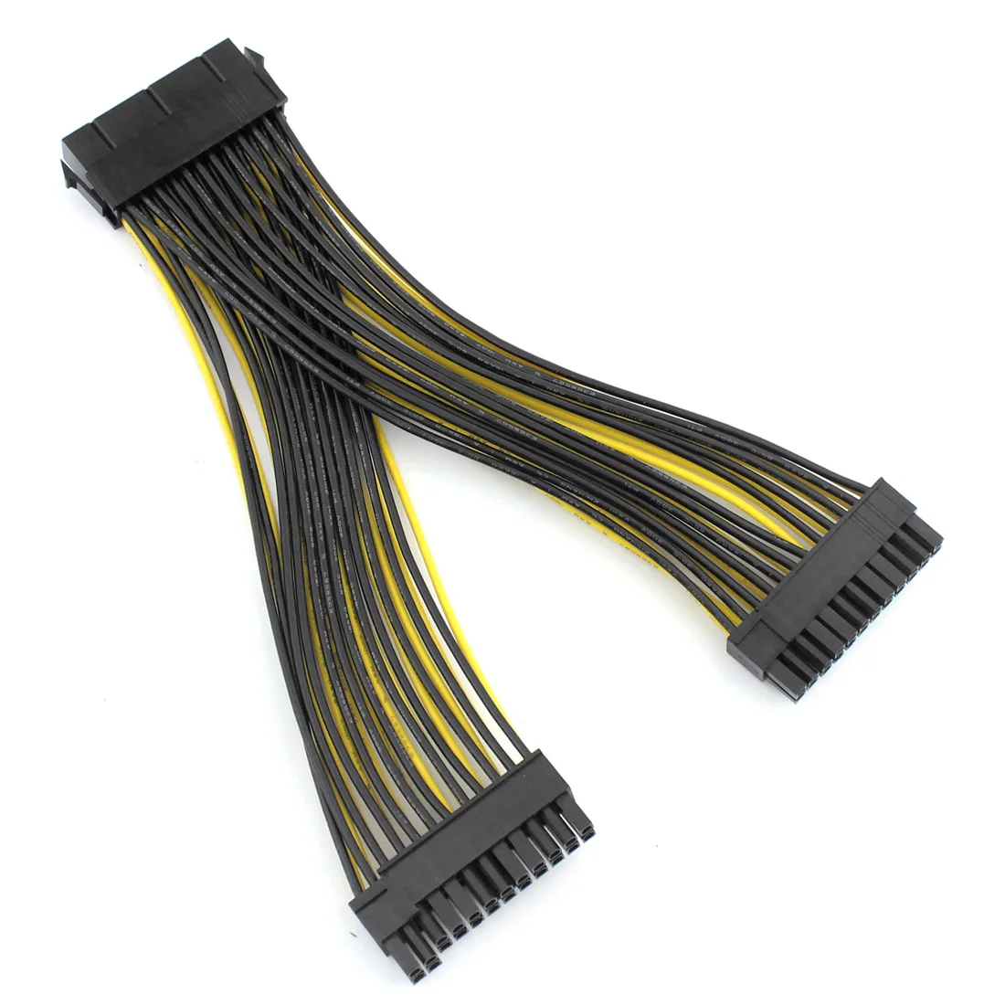 Кабель питания с двойным блоком 24P 20 + 4 контакта 18awg см|Компьютерные кабели и