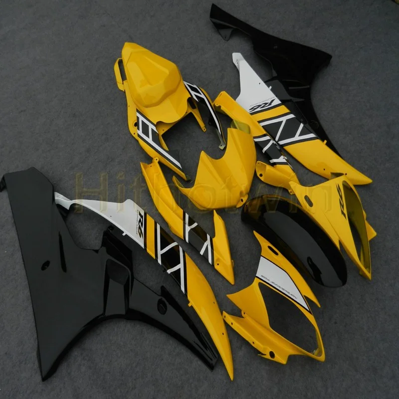 Custom motorcycle panels Body Kit for YZF-R6 06 07 YZF R6 2006 2007 ABS plastic motor Fairing kit black Injection mold | Автомобили и