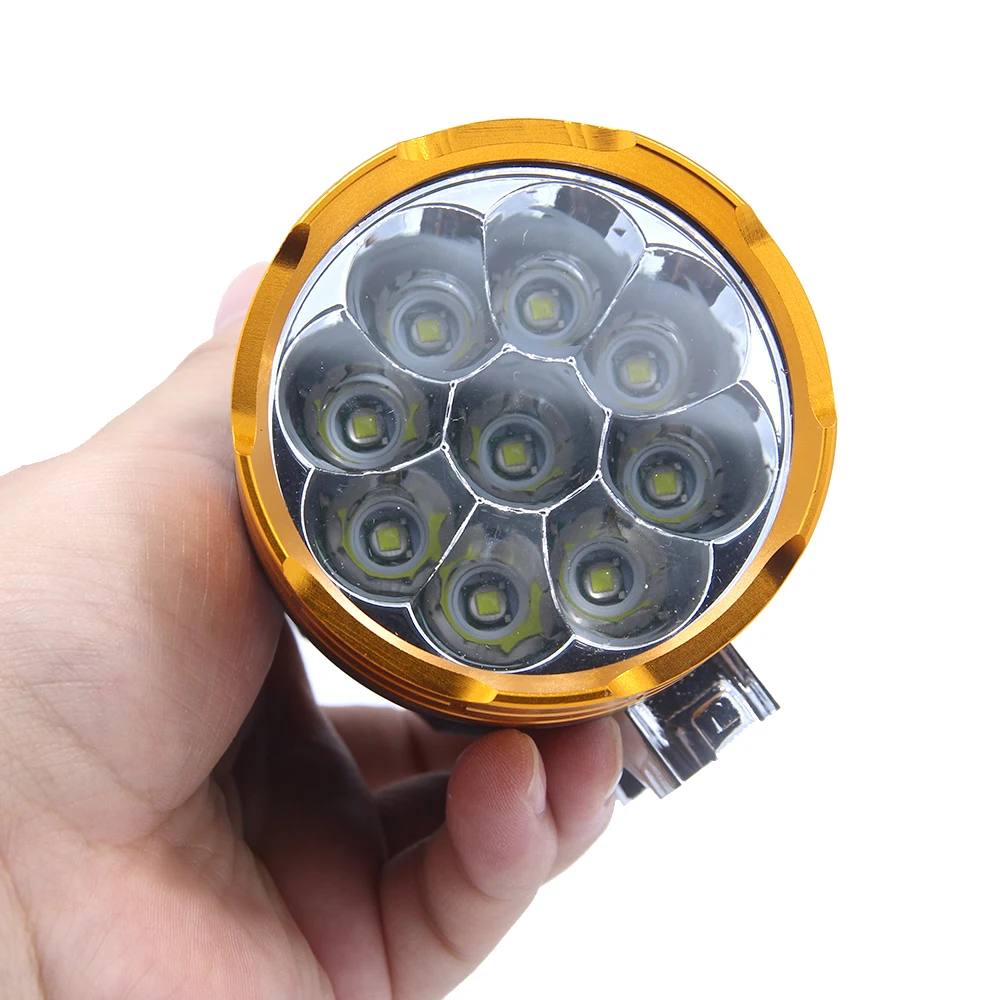Walkfire 15000Lm 9 x XML T6 светодиодный фонарь для кемпинга рыбалки велосипеда светильник