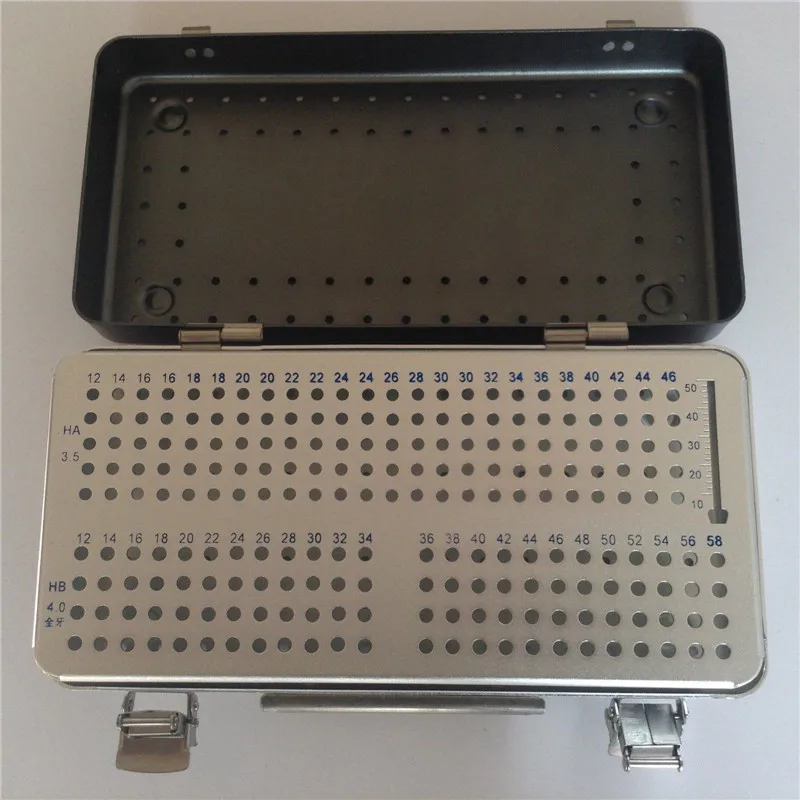 

New HA3.5mm & HB4.0mm Bone Screws Case Rack Veterinary Orthopedics Instruments