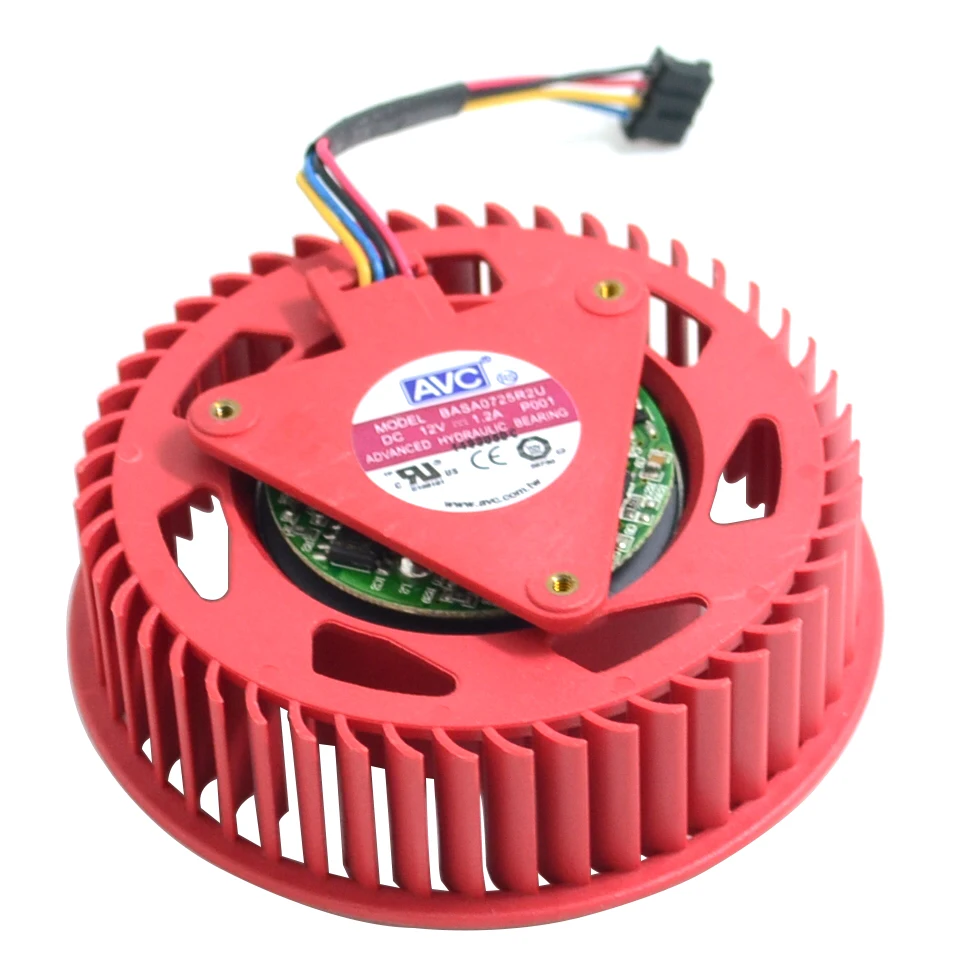 AVC вентилятор для видеокарты BASA0725R2U 12 В 1.20A ATI HD5870 HD5970 HD5850 турбо Охлаждения FD9238H12S 50