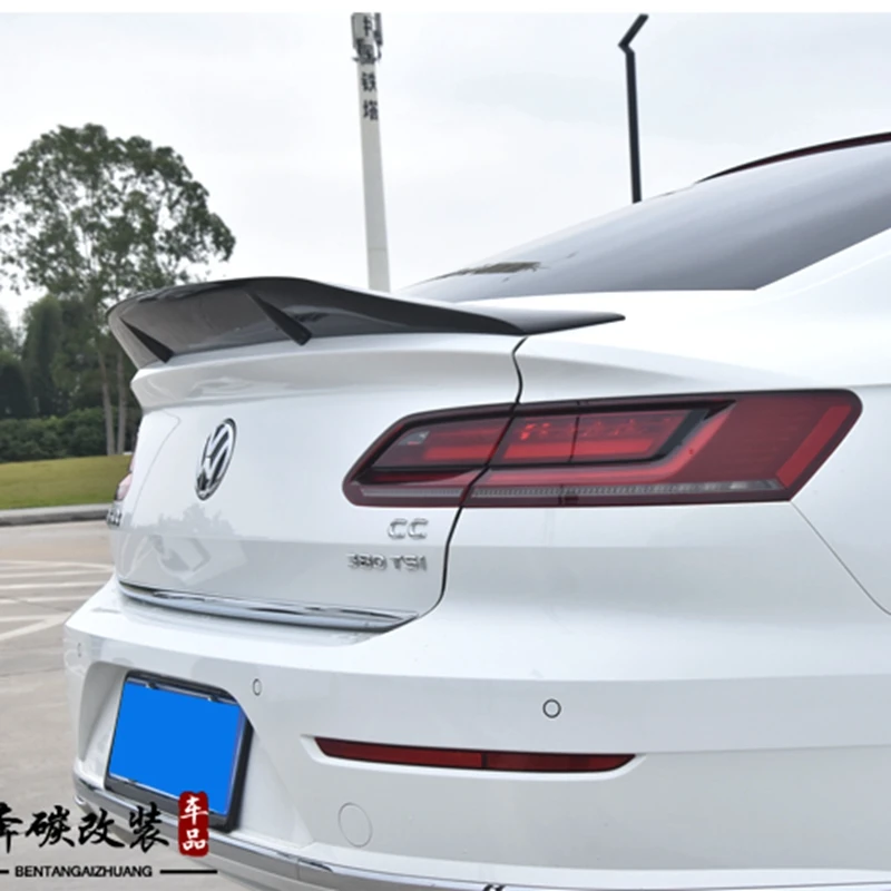 

For Volkswagen New CC Spoiler 2018-2019 High Quality Carbon Fiber Spoiler For New Arteon spoiler