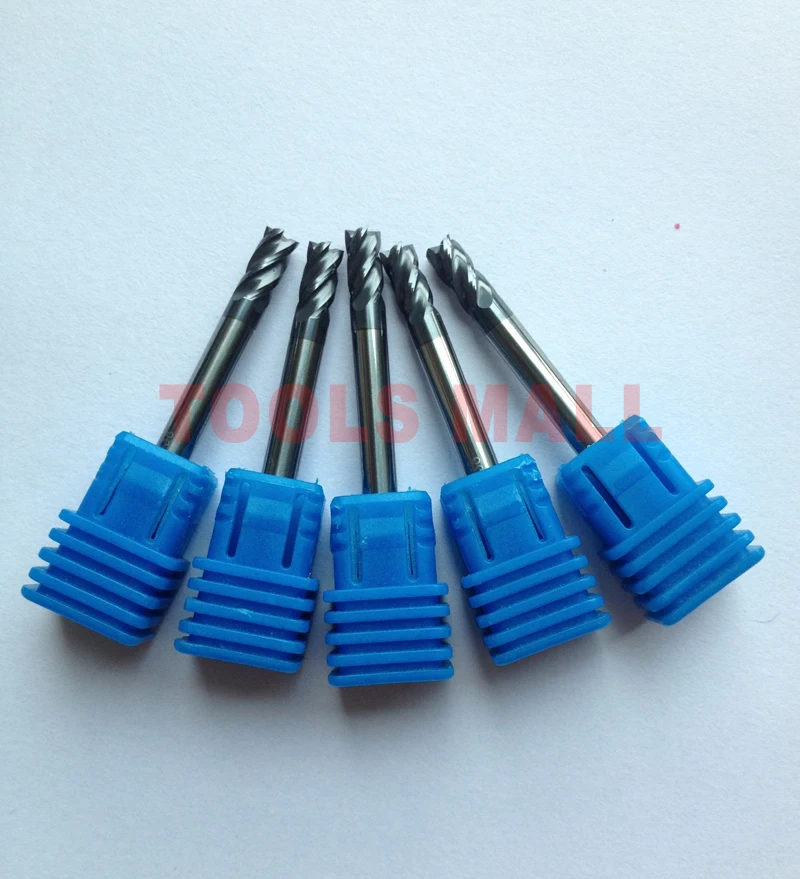 Акция-концевые фрезы из твердого сплава диаметром 4 мм спиральные биты с