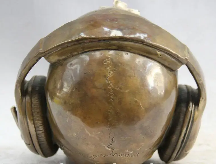 Бесплатная доставка 10 дюймов художественная бронзовая скульптура сигарета с