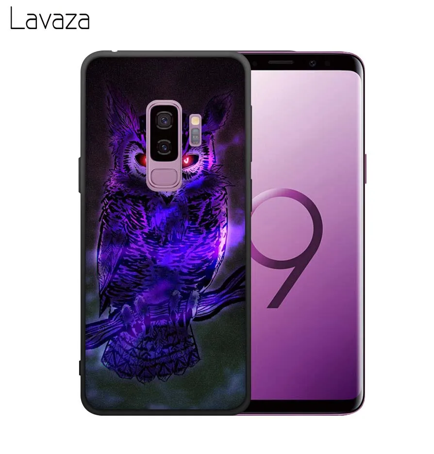 Lavaza Animal Owl Soft TPU Case Cover for Samsung Galaxy S8 S9 S10 Plus S10e A6 A8 A9 J6 2018 Silicone Cases | Мобильные телефоны и