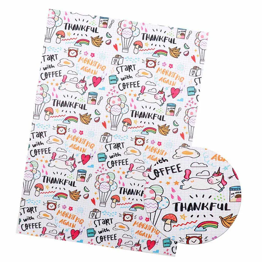 13 New Mermaid Synthetic Leather Fabric Cartoon Faux Leather Sheets For DIY Kids Hair Accessories Bags Making Party Decor Materials - Цвет: 13