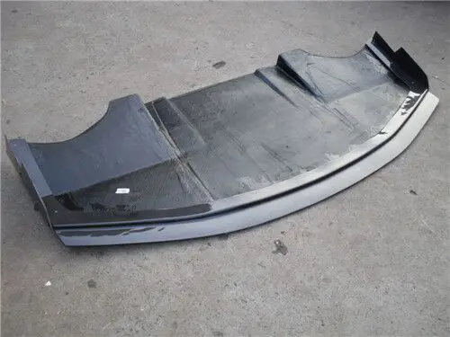 Углеродное волокно/FRP передняя губа для EVO 8 9 Voltex Cyber (версия дорожки 198 см ширина)