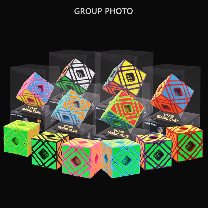 

ZHISHENG YUXIN Multi-Skew Magic cube Strange-shape Puzzle Toys For Children