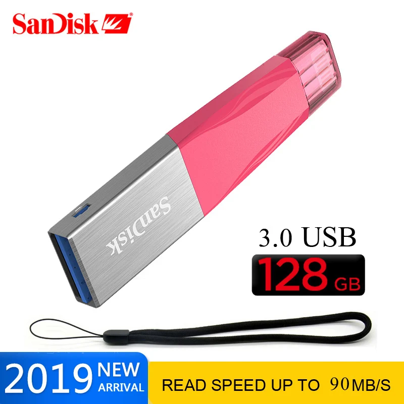 Sandisk SDIX40 MFi iOS Usb флеш-накопитель для iPad/iPhone Phone lightning 3,0 USB флешка для iPhone6 7 8 X XS XR Флешка 128GB диск
