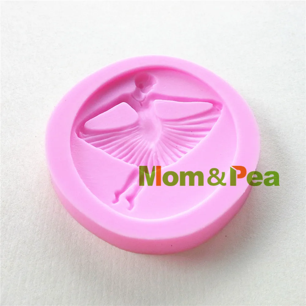 Силиконовая форма для украшения торта в форме танцовщицы мамы и гороха 0936 | Дом