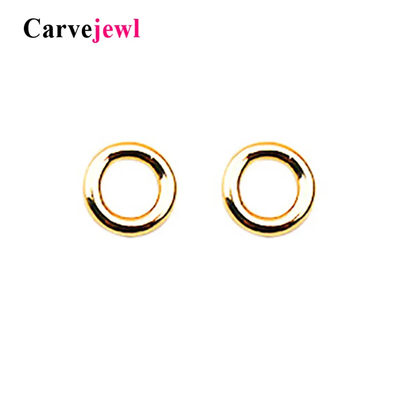 

Carvejewl simple Stud Earrings for Women Punk metal Round Geometric Earring Fashion Jewelry Brincos Steampunk Bijoux HOT Selling