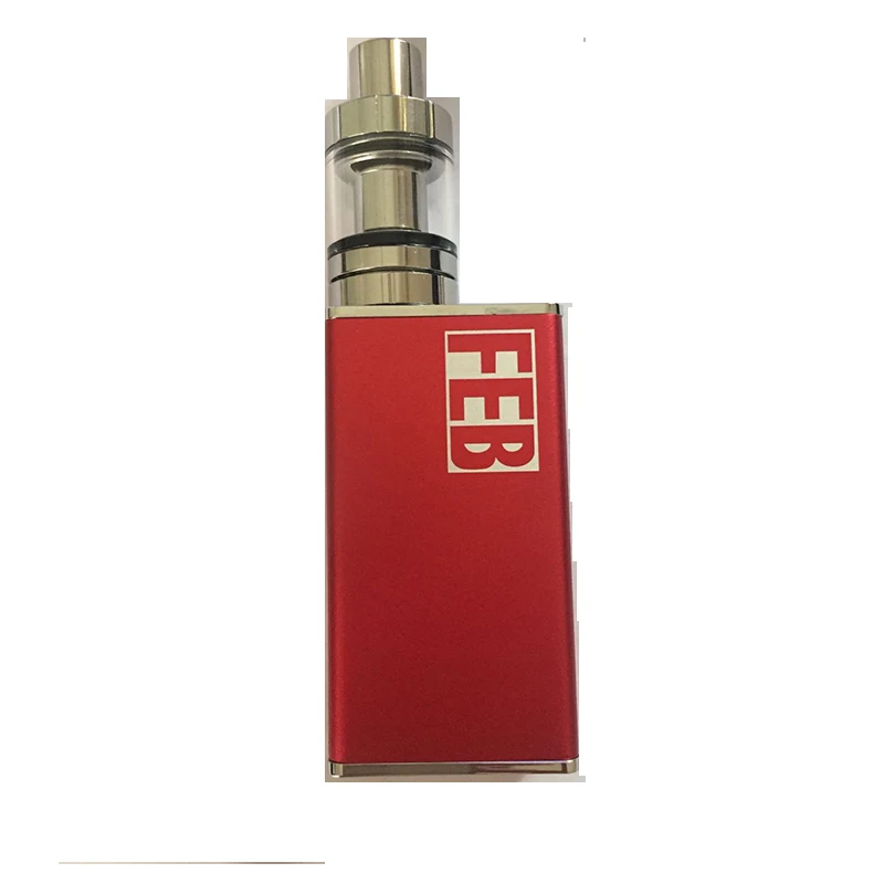 100% оригинал Sigaretta Elettronica комплект Completo Фев TC 80 Вт поле Mod Kit с 2500 мАч батарея дым Vape |